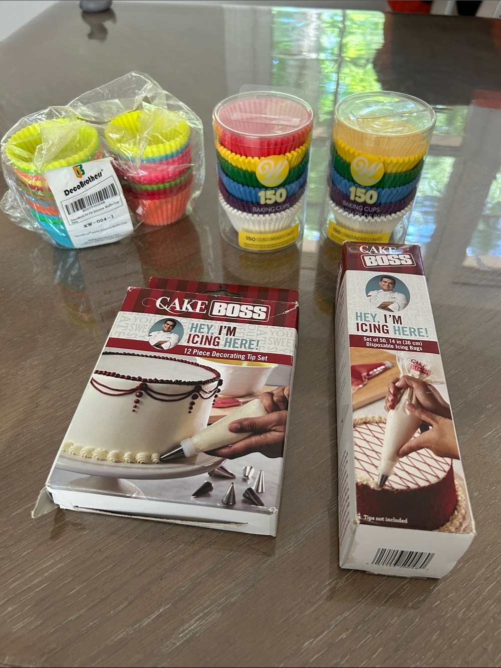 Multicolor Baking Cups & Decorating Sets - Bright Rainbow